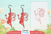 Fairy Earring Lasercut SVG Bundle