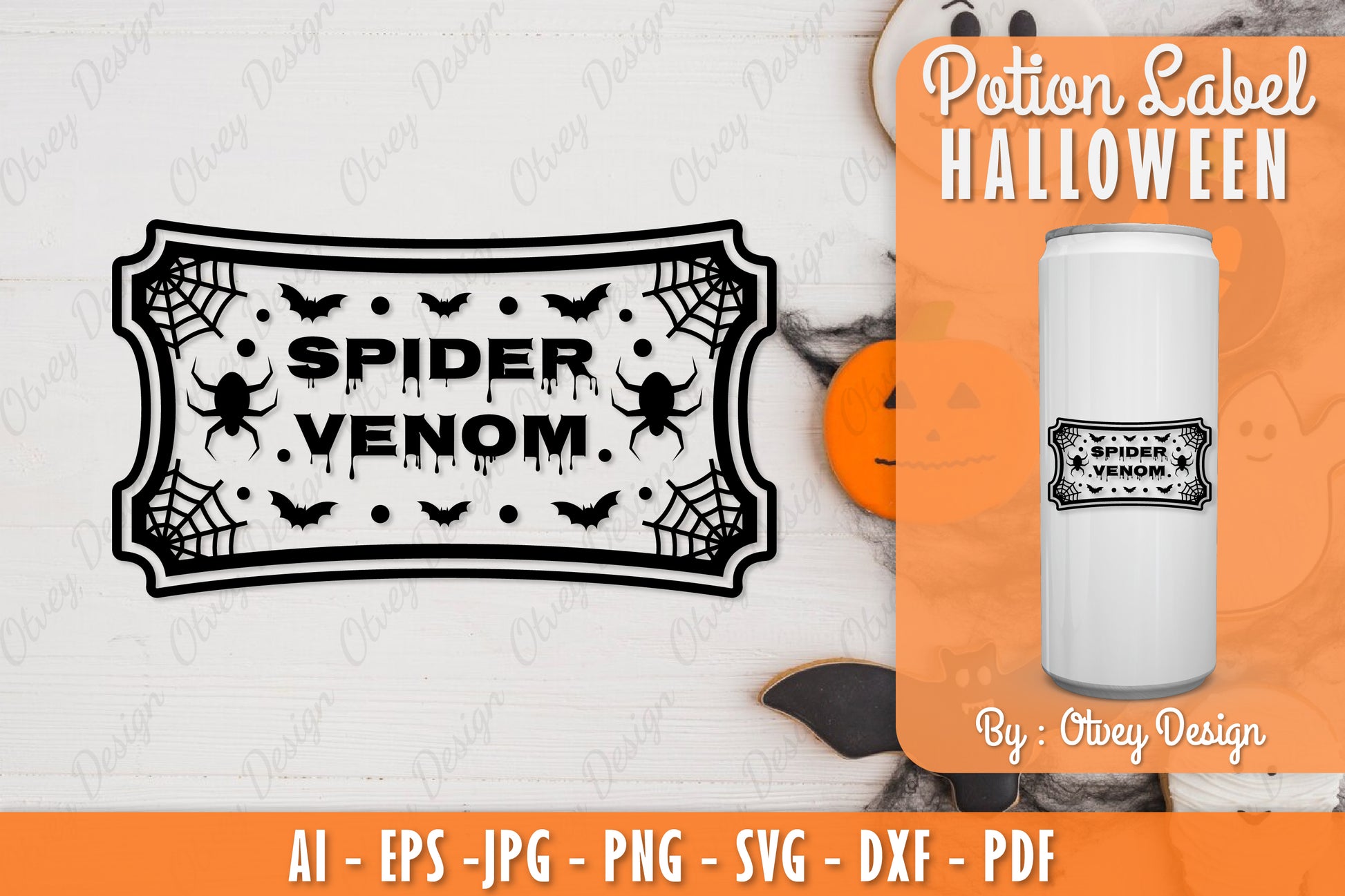 Halloween Potion Label SVG Bundle 16 - CraftNest - Digital Crafting and Art