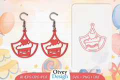 37th Birthday Earrings Lasercut SVG Bundle - CraftNest - Digital Crafting and Art