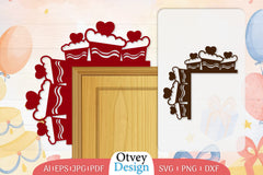 Door Corner Valentine Lasercut SVG Bundle 7 - CraftNest - Digital Crafting and Art