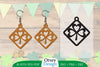 St Patrick's Day Earring Lasercut SVG Bundle