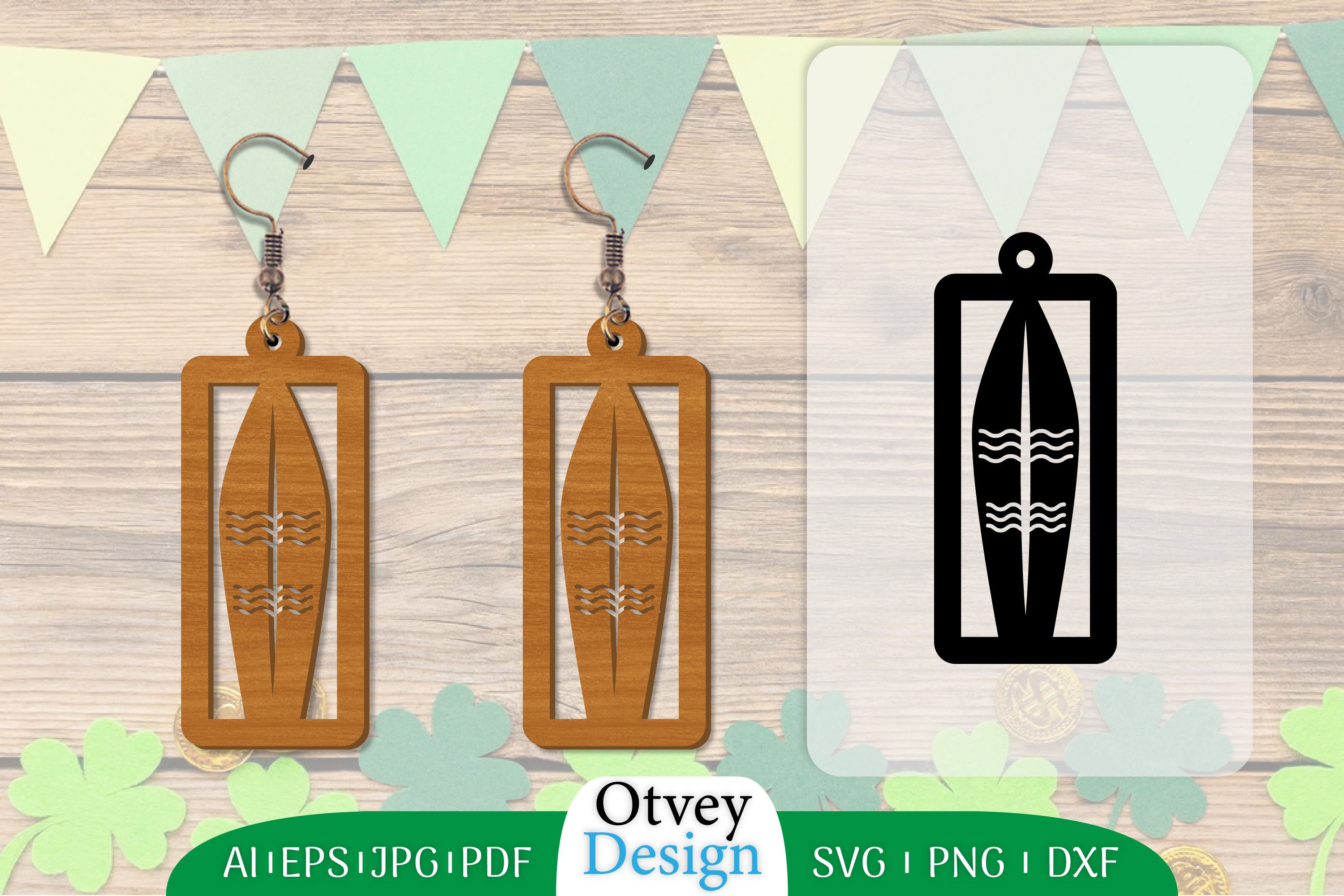 Earring Summer Lasercut SVG Bundle 41 - CraftNest - Digital Crafting and Art