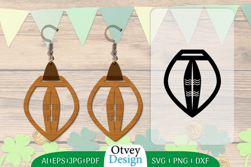 Earring Summer Lasercut SVG Bundle 26 - CraftNest - Digital Crafting and Art
