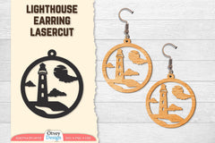 Lighthouse Earring Lasercut SVG Bundle 20 - CraftNest - Digital Crafting and Art
