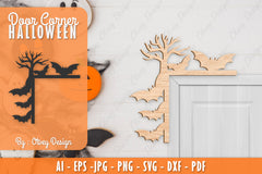 Corner Door Halloween SVG Bundle 20 - CraftNest - Digital Crafting and Art