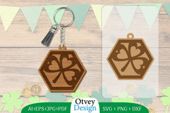 St Patrick's Day Keychain SVG Bundle 87 - CraftNest - Digital Crafting and Art