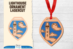 Lighthouse Lasercut Ornament SVG Bundle 82 - CraftNest - Digital Crafting and Art