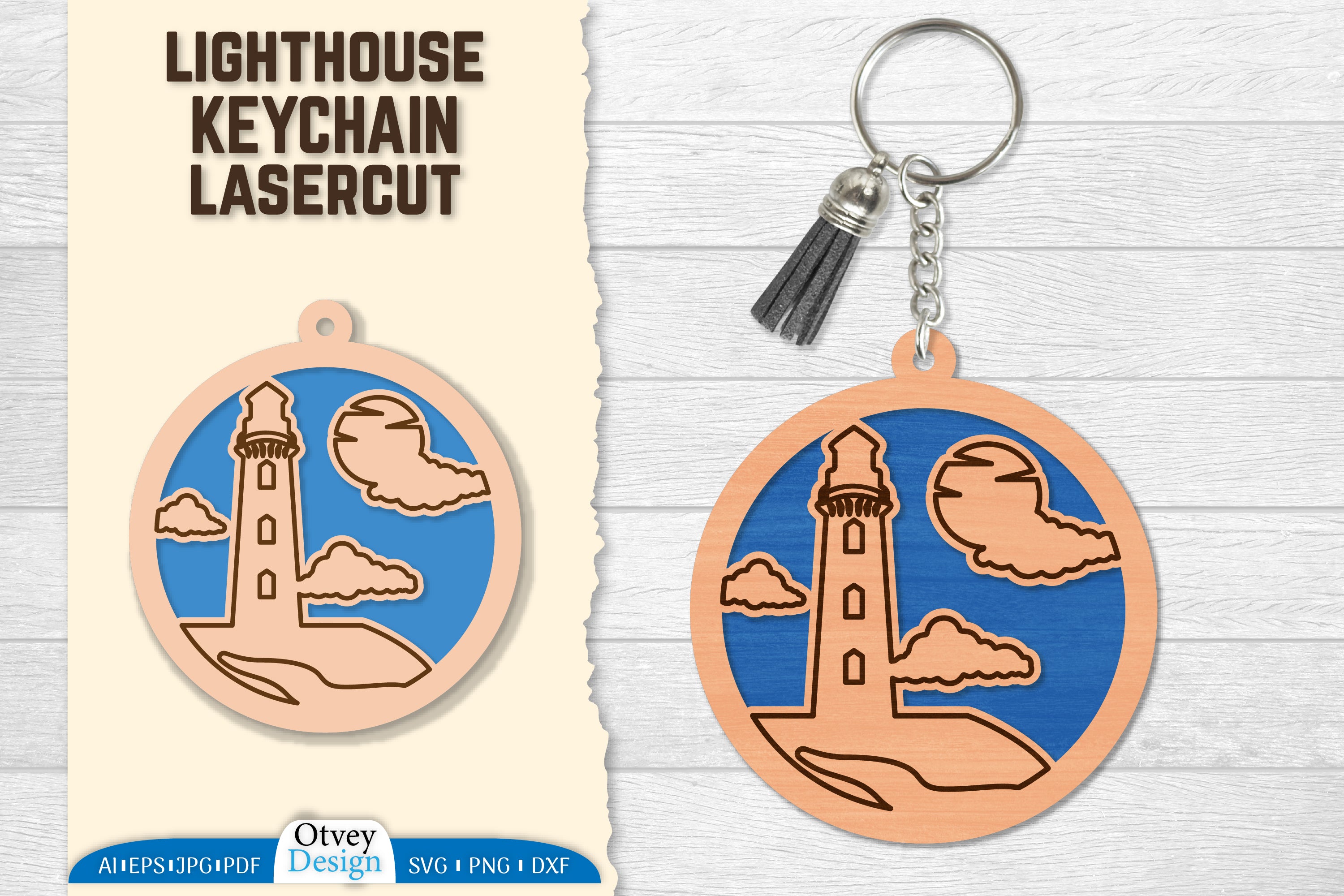 Lighthouse Lasercut Ornament SVG Bundle 10 - CraftNest - Digital Crafting and Art