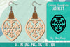 Snowflake Earring Lasercut SVG Bundle