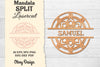 Mandala Split Lasercut SVG Bundle