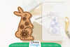 Rabbit Flower Lasercut SVG Bundle