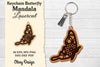 Butterfly Mandala Keychain SVG Bundle