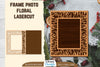 Floral Lasercut 2 Frame Photo SVG Bundle