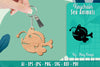 Keychain Sea Animals Lasercut SVG Bundle