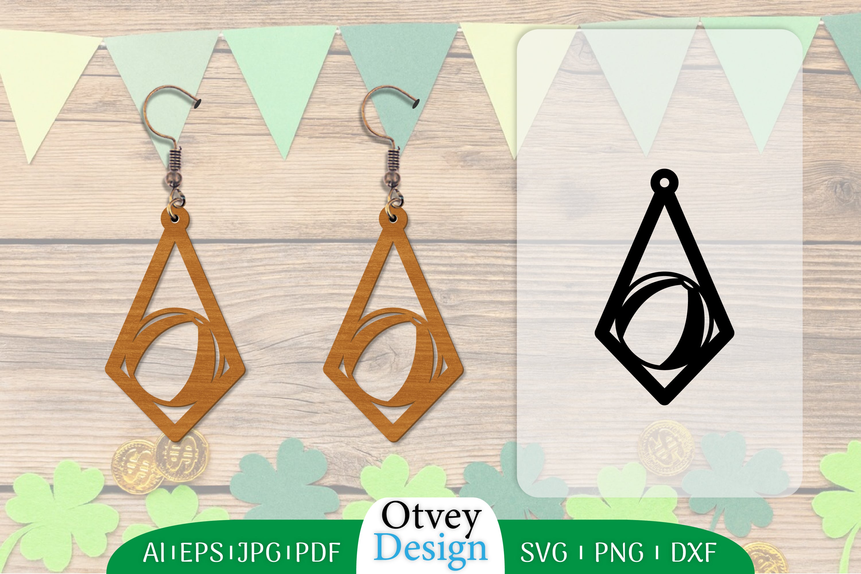 Earring Summer Lasercut SVG Bundle 35 - CraftNest - Digital Crafting and Art