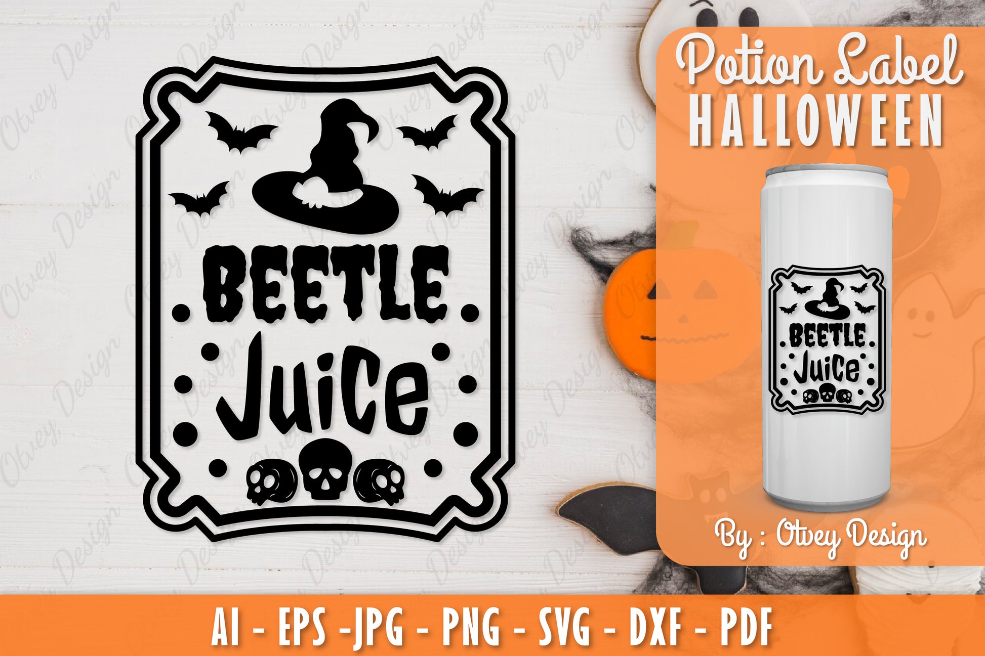Halloween Potion Label SVG Bundle 17 - CraftNest - Digital Crafting and Art