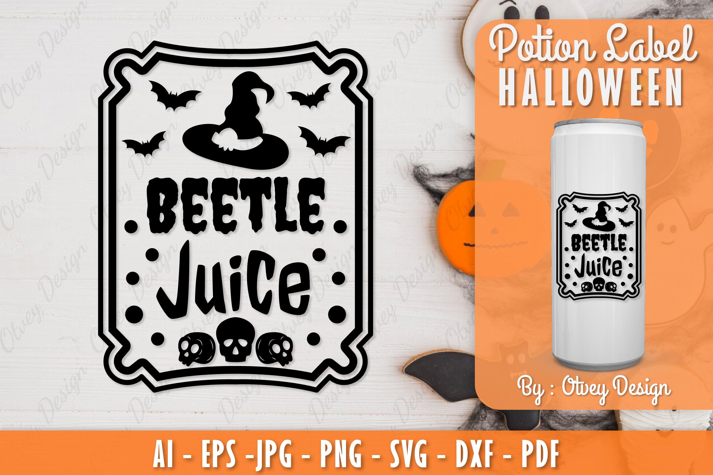 Halloween Potion Label SVG Bundle 17 - CraftNest - Digital Crafting and Art