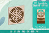 Snowflake 3D Layered Lasercut SVG Bundle