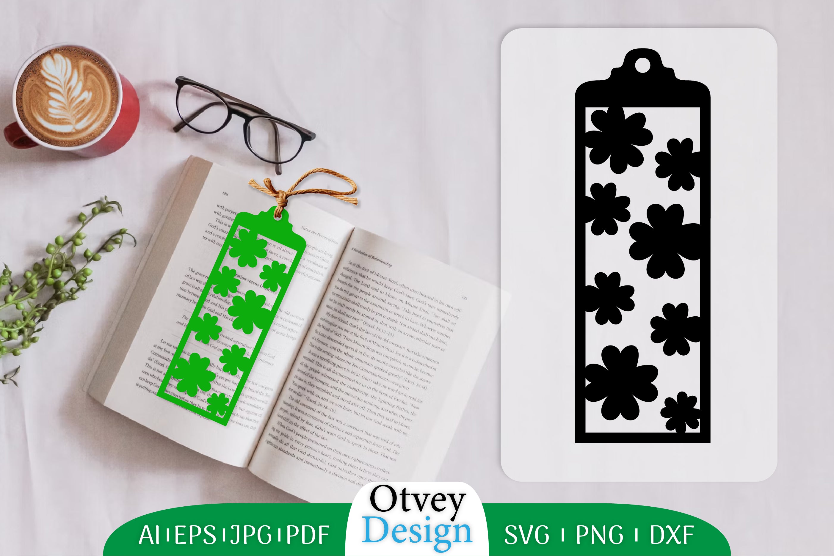 St. Patrick's Day Bookmark SVG Bundle 13 - CraftNest - Digital Crafting and Art