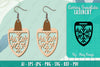 Snowflake Earring Lasercut SVG Bundle