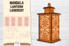 Mandala Lantern Lasercut SVG Bundle
