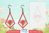 Fairy Earring Lasercut SVG Bundle