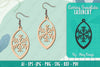 Snowflake Earring Lasercut SVG Bundle