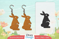 Earring Rabbit Lasercut SVG Bundle 6 - CraftNest - Digital Crafting and Art