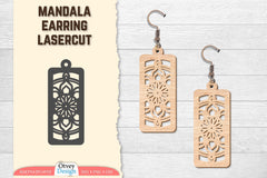 Earring Mandala Lasercut SVG Bundle 37 - CraftNest - Digital Crafting and Art