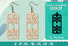 Snowflake Earring Lasercut SVG Bundle