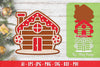 Gingerbread House Laser Cut Merry Christmas SVG Bundle