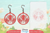 Fairy Earring Lasercut SVG Bundle