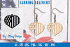 4th of July Earring SVG Bundle