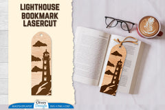 Lighthouse Bookmark SVG Bundle 9 - CraftNest - Digital Crafting and Art