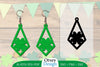 St Patrick's Day Earring SVG Bundle Lasercut Design