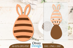 Easter Eggs Lasercut SVG Bundle 9 - CraftNest - Digital Crafting and Art