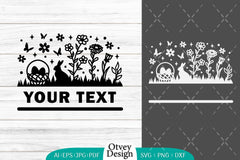 Easter Bunny Garden Scene SVG Bundle 13 - CraftNest - Digital Crafting and Art