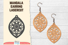 Earring Mandala Lasercut SVG Bundle 29 - CraftNest - Digital Crafting and Art