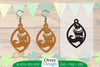 St Patrick's Day Earring Lasercut SVG Bundle