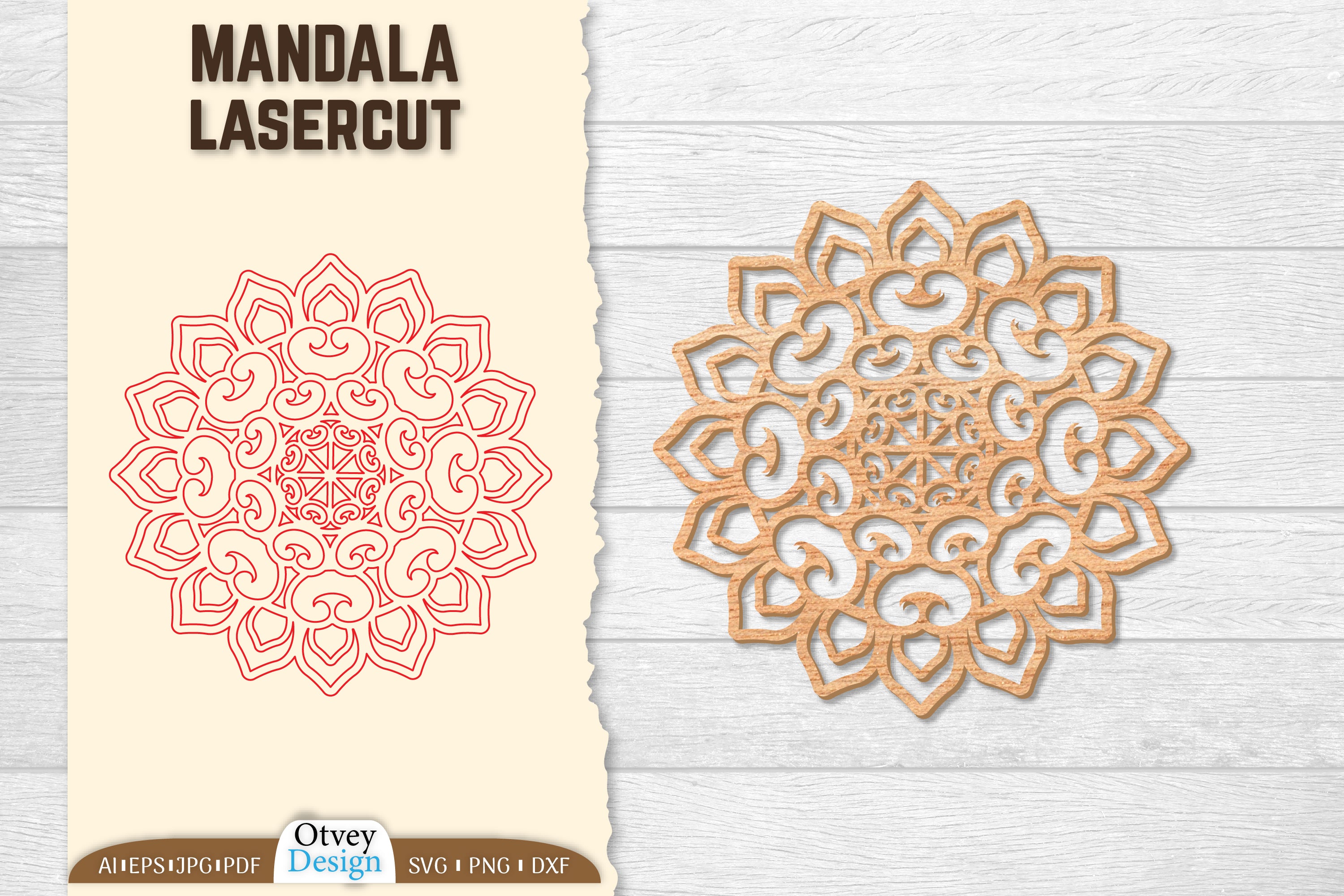 Mandala Lasercut SVG Bundle 7 - CraftNest - Digital Crafting and Art