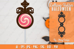 Halloween Lollipop Holder SVG Bundle 22 - CraftNest - Digital Crafting and Art