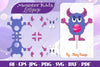 Monster Kids Lollipop Holders SVG Bundle