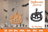 Keychain Halloween Lasercut SVG Bundle