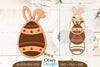 Easter Eggs Lasercut SVG Bundle