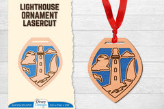 Lighthouse Lasercut Ornament SVG Bundle 84 - CraftNest - Digital Crafting and Art