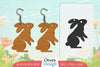Earring Rabbit Lasercut SVG Bundle