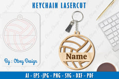 Ball Keychain SVG Bundle 18 - CraftNest - Digital Crafting and Art