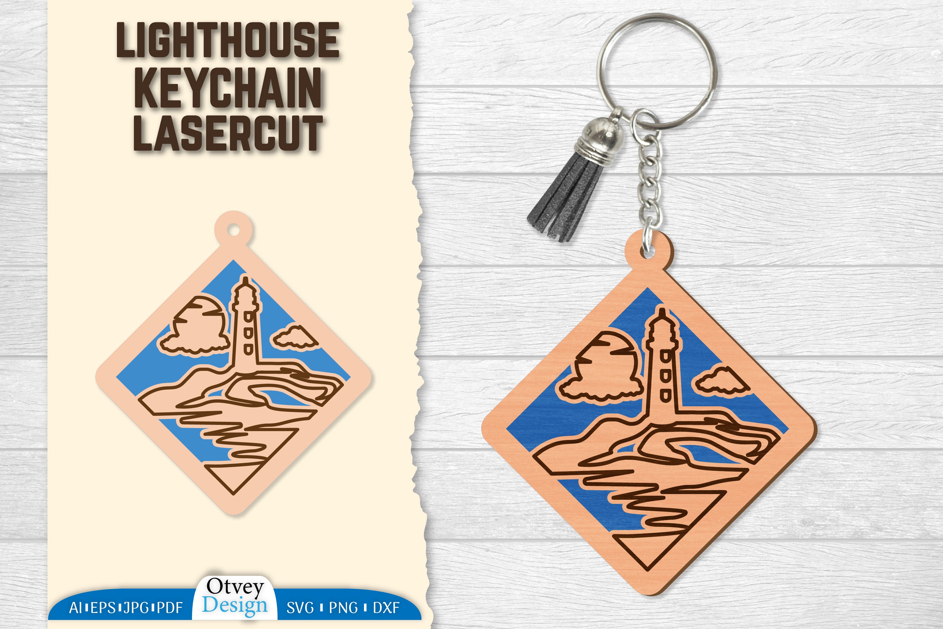 1987 Lighthouse Lasercut Ornament SVG Bundle - CraftNest - Digital Crafting and Art