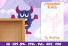 Monster Kids Corner Door Lasercut SVG Bundle