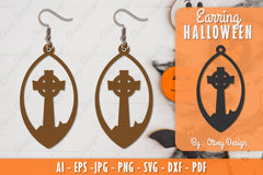 Earring Halloween Lasercut SVG Bundle 172 - CraftNest - Digital Crafting and Art